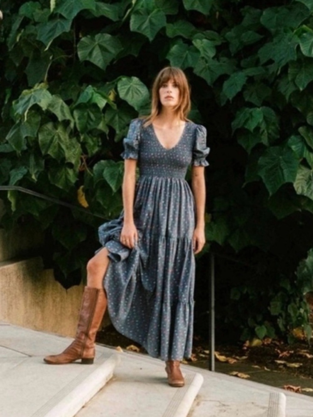 Christy Dawn The Brooklyn Dress Lapis Aster Blue